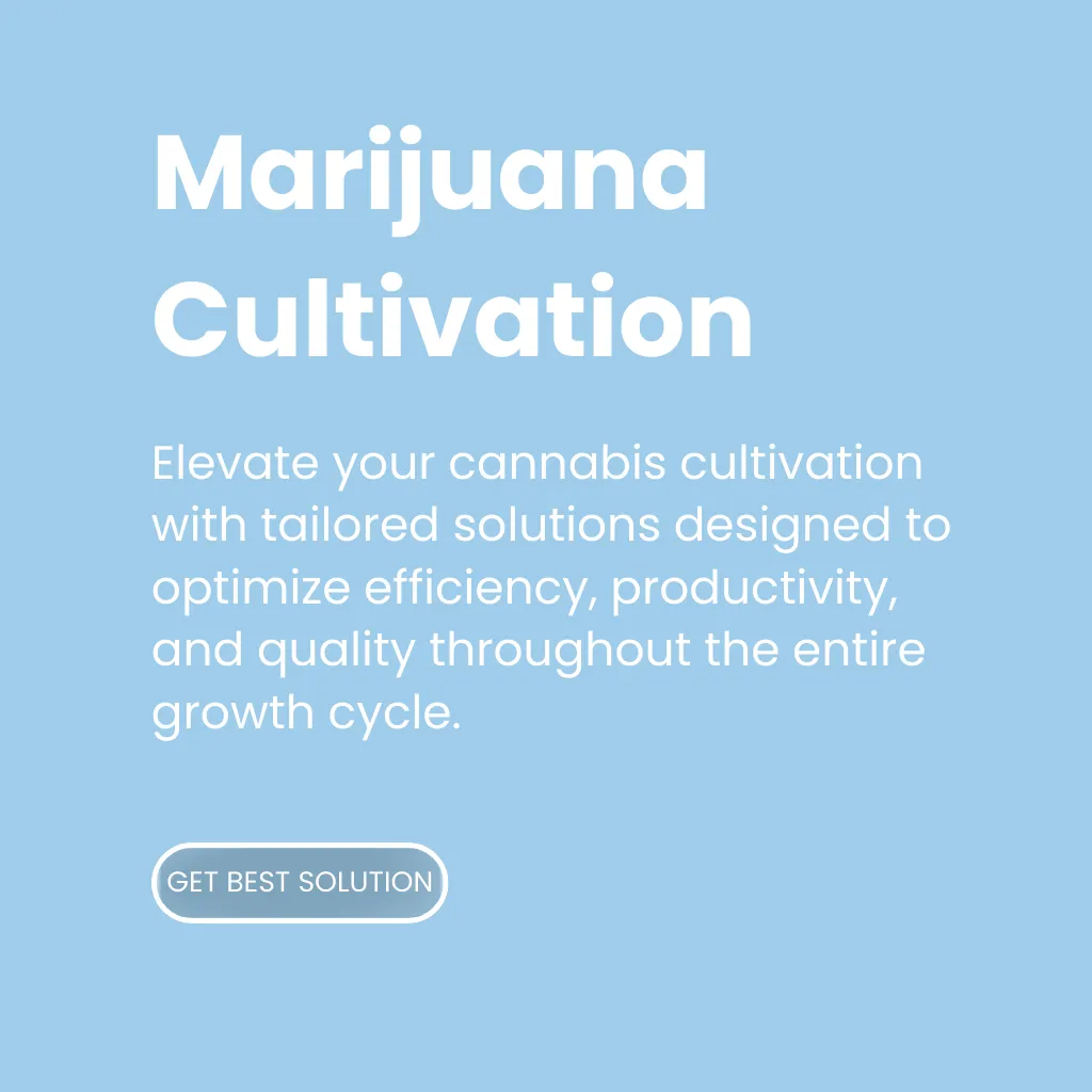 Elevate your cannabis cultivation with tailored solutions designed to optimize efficiency, productivity, and quality throughout the entire growth cycle.
